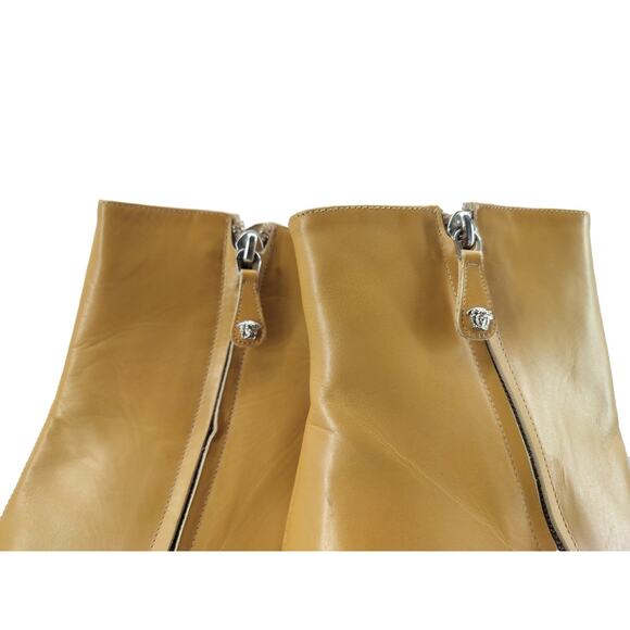 Gianni Versace Side Zipper Ankle Bootie Pointed-Toe, boots, Shoes - Picture 4 of 9